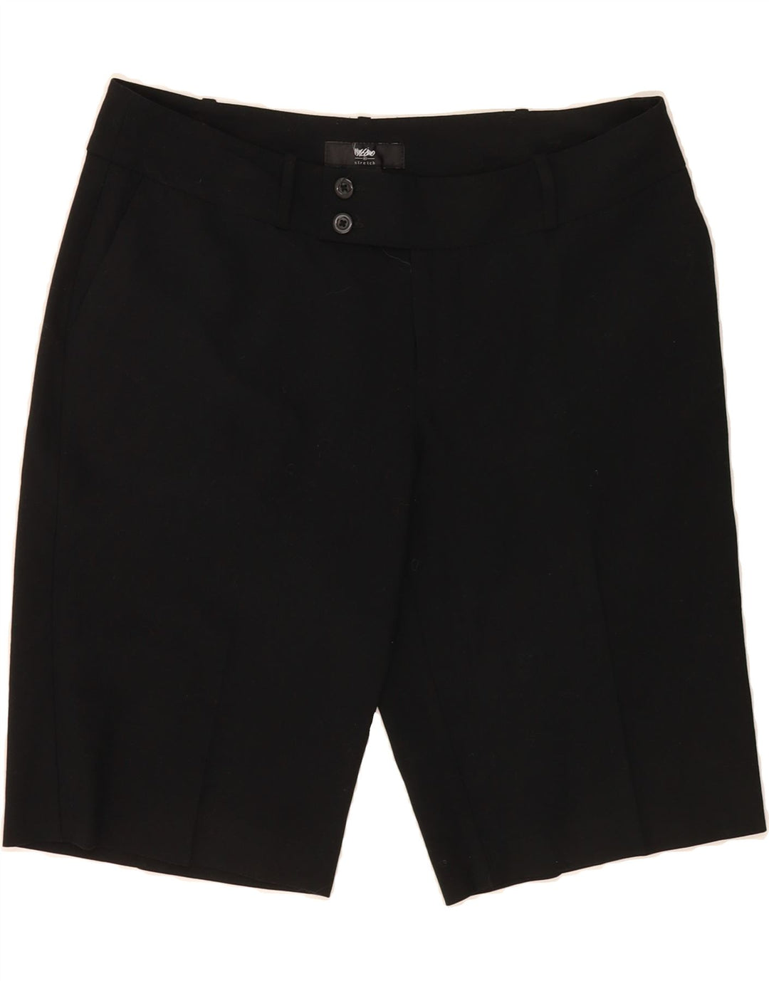 MOSSIMO Womens Chino Shorts US 8 Medium W34 Black Polyester Vintage Mossimo and Second-Hand Mossimo from Messina Hembry 