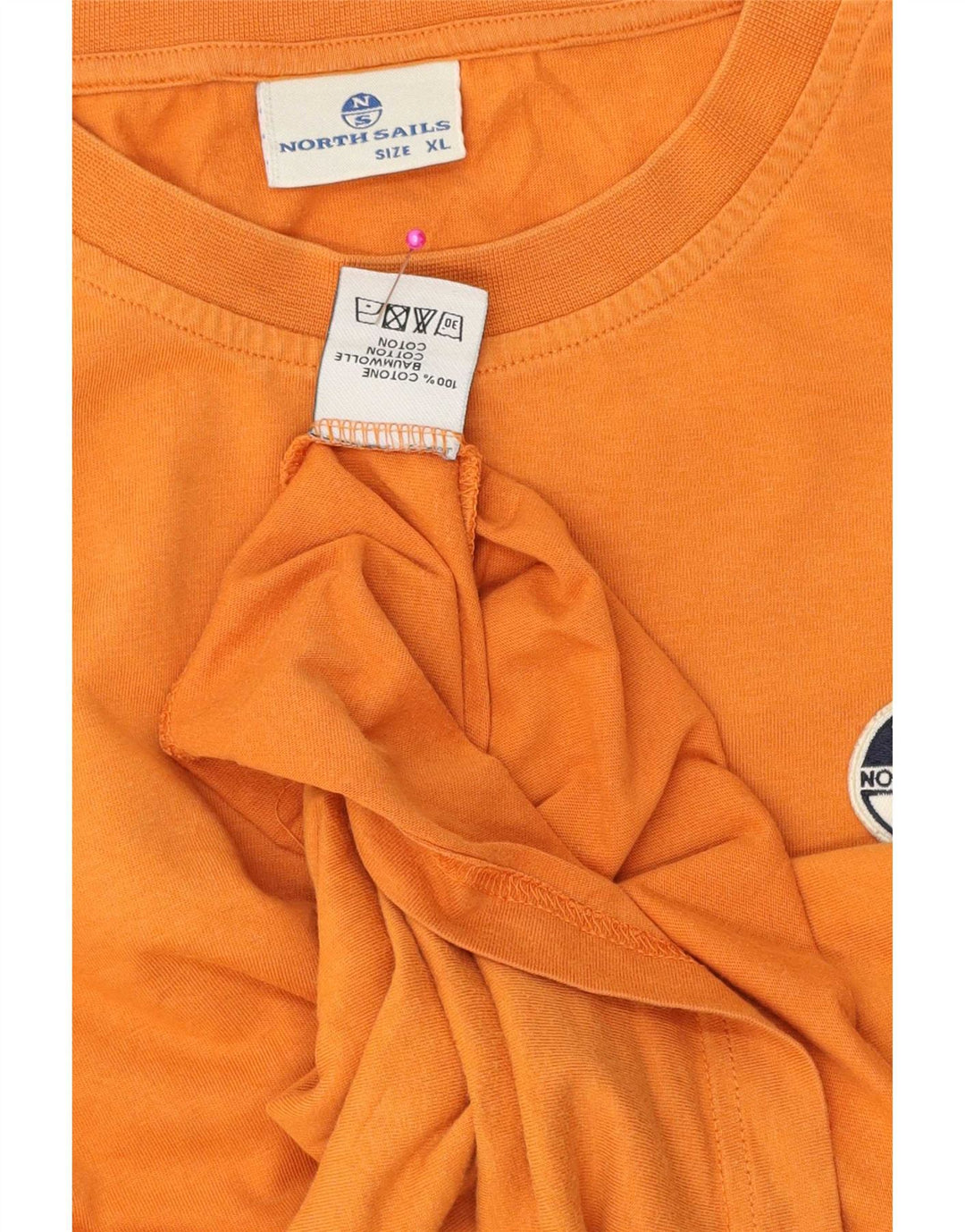 North Sails Herre Top Langærmet XL Orange Bomuld