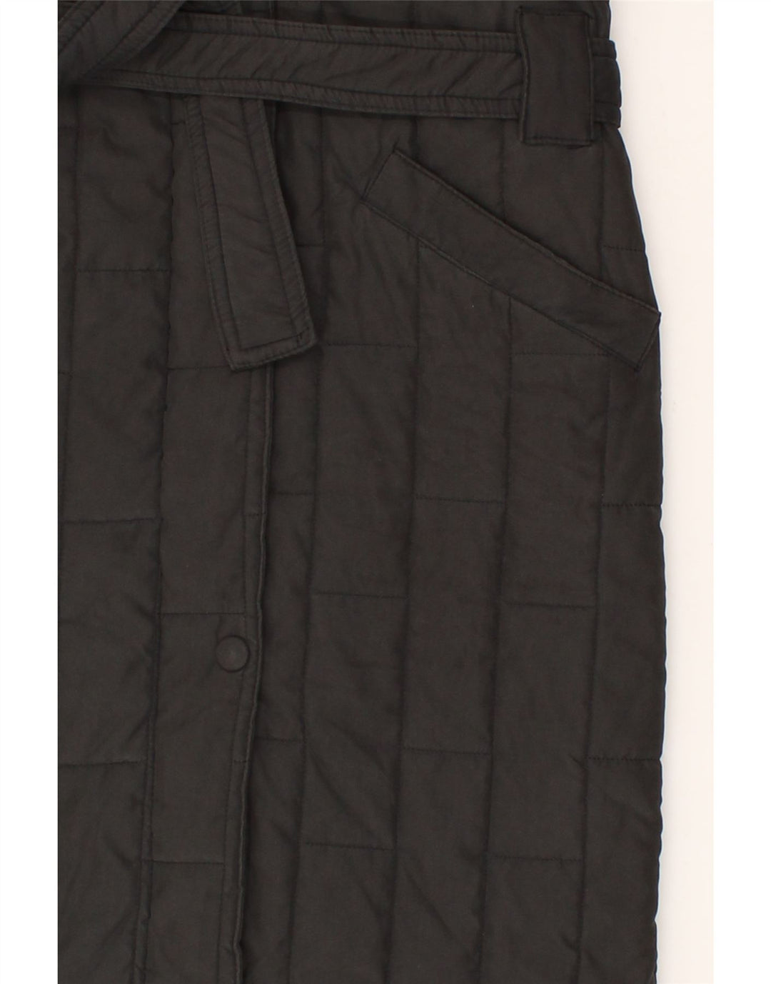 BEST COMPANY Womens Padded Coat UK 10 Small Black Polyester Vintage Best Company and Second-Hand Best Company from Messina Hembry 