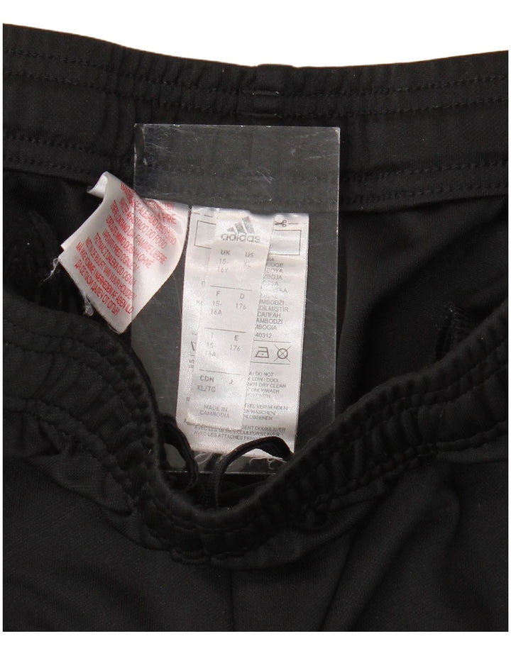 ADIDAS Aeroready træningsdragtsbukser til drenge 15-16 år Sort polyester