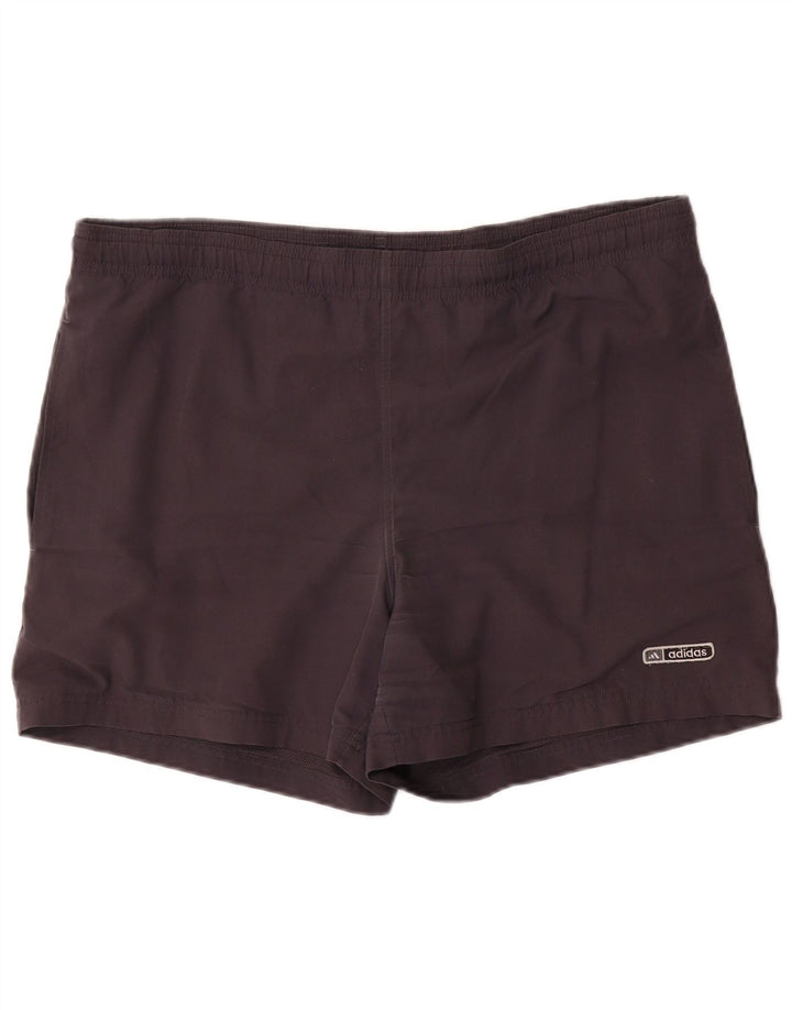 Adidas Sportshorts til mænd, store sorte polyester