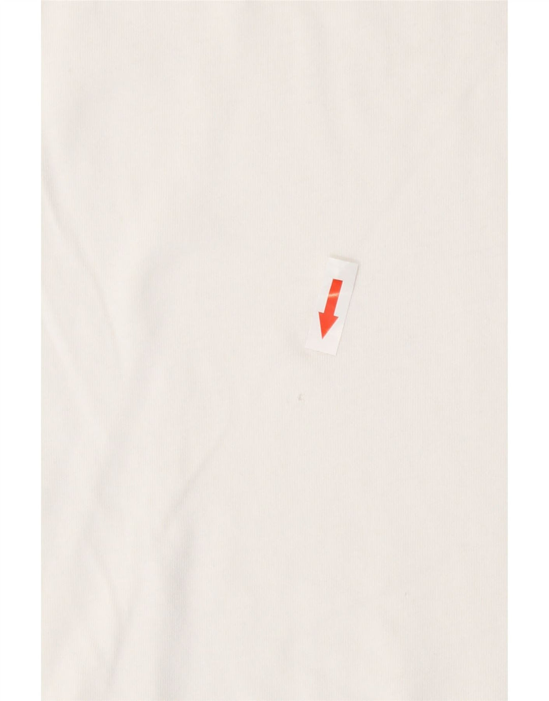 Adidas Dame T-Shirt Top UK 12 Medium Hvid Bomuld
