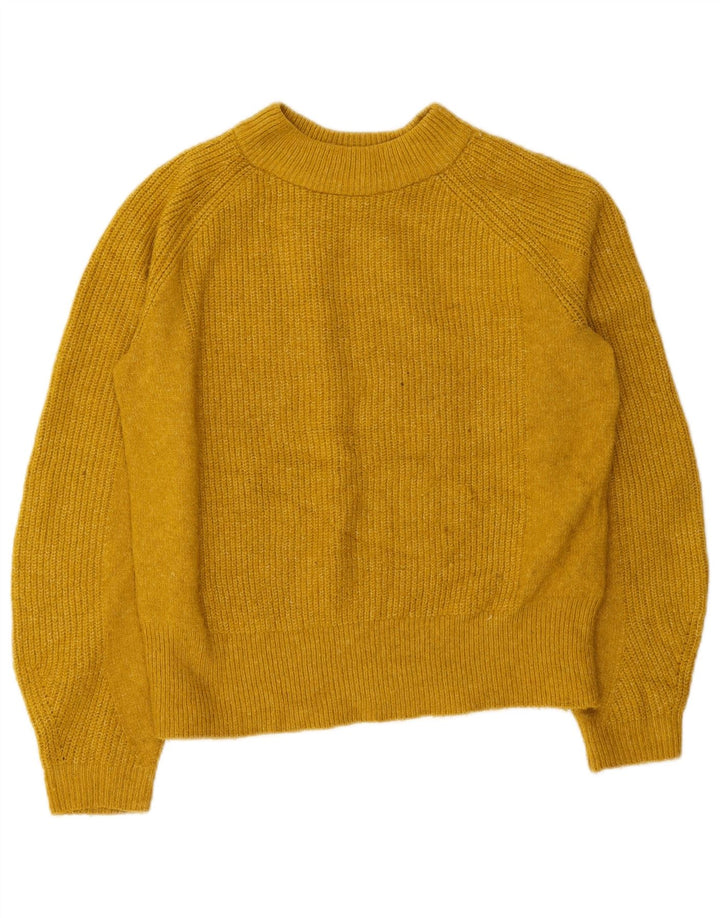 Marks & Spencer Dame sweater med rund hals DK 10 Lille Gul