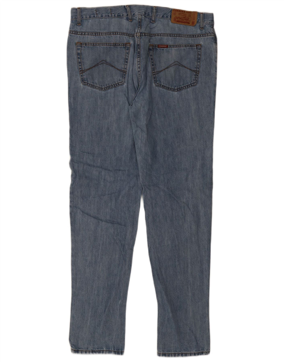 Carrera Herre Regular Tapered Jeans W38 L34 Blå Bomuld