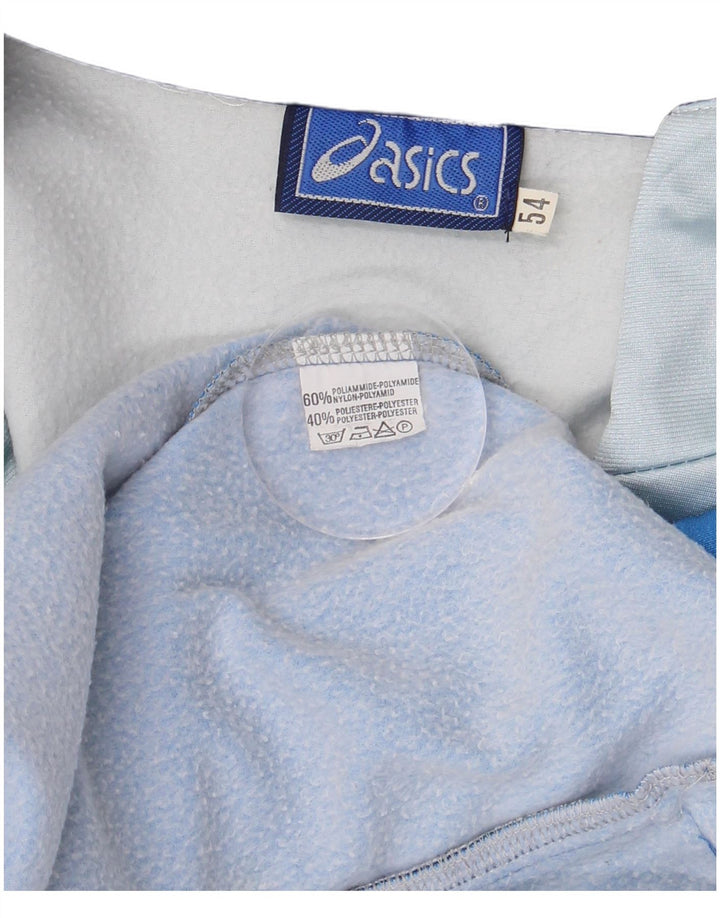 ASICS Herre Italia Grafisk træningsdragt Topjakke IT 54 XL Blå Colourblock