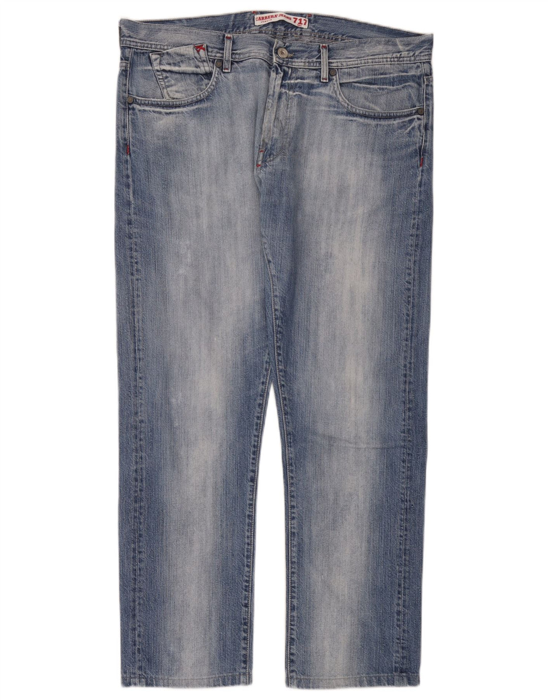 Carrera Straight Jeans til mænd W36 L30 blå bomuld
