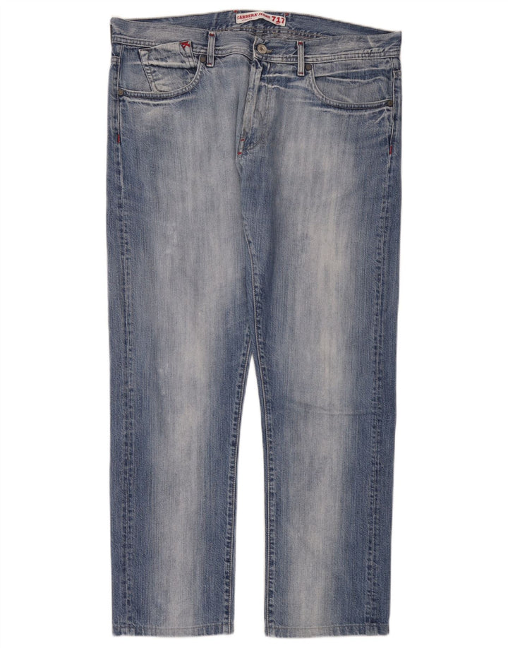 Carrera Straight Jeans til mænd W36 L30 blå bomuld