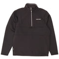 Under Armour Herre Zip Neck Sweatshirt Jumper Medium Sort Polyester