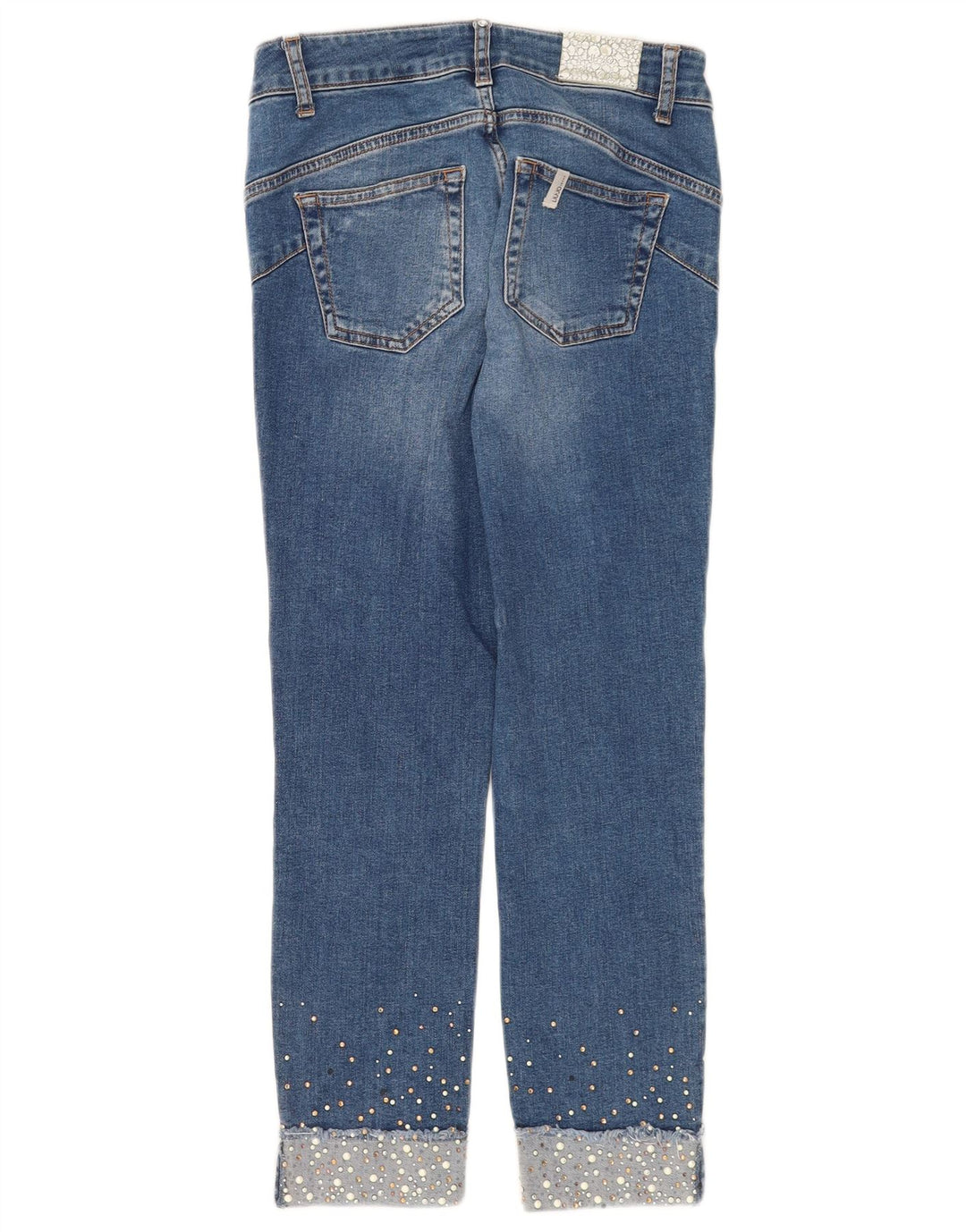 Liu Jo Womens Cropped Jeans W28 L25 Blå