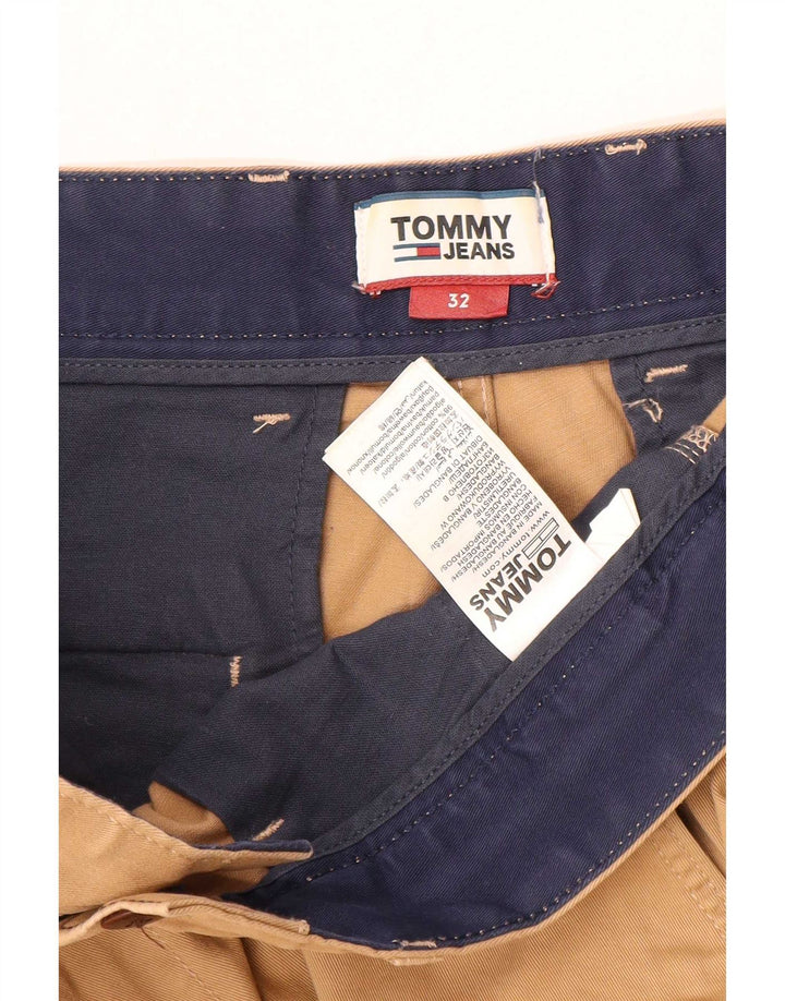 Tommy Hilfiger Herre Chino Shorts Medium W32 Brun Bomuld