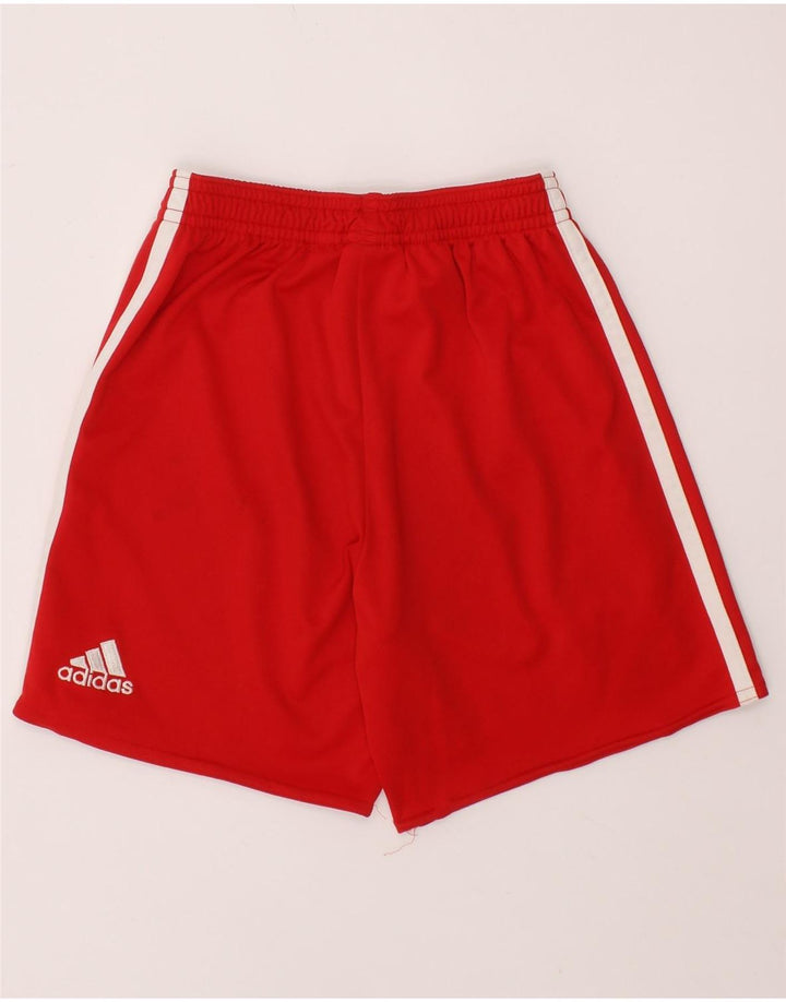 ADIDAS drenge Liverpool sportsshorts 5-6 år rød polyester
