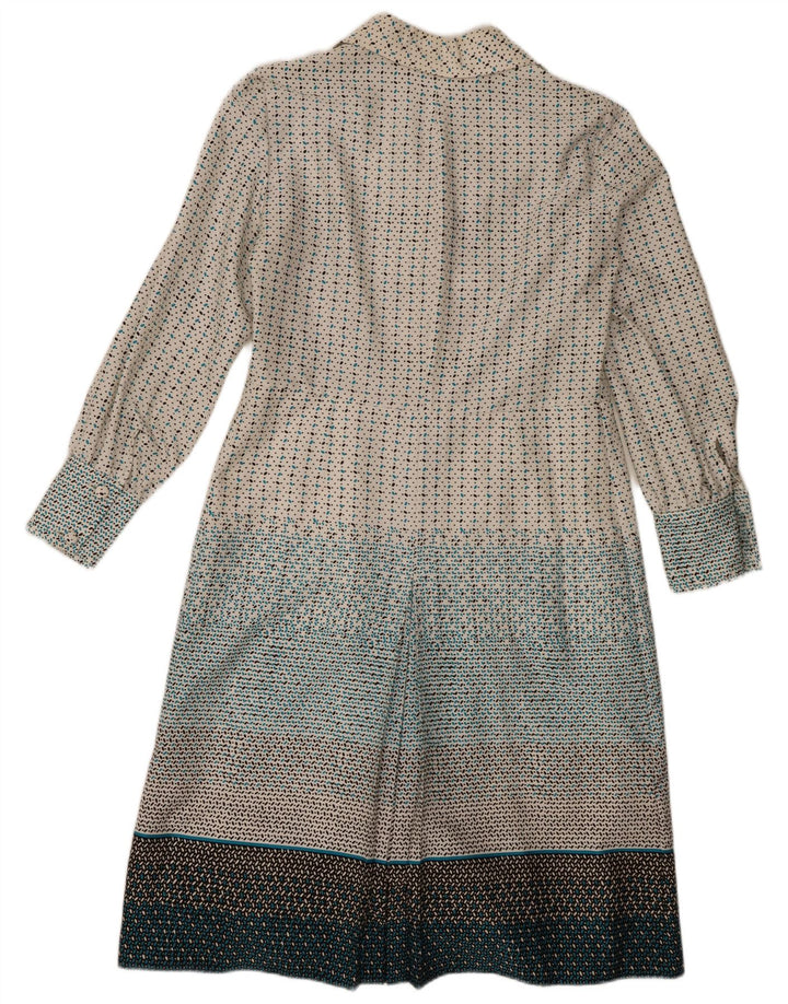 Vintage Dame Pullover Shirt Dress IT 48 XL Multifarvet Plettet
