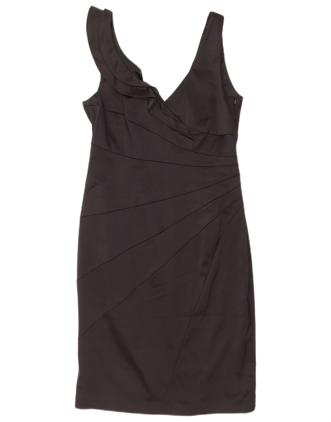 Coast Womens Sleeveless Sheath Dress UK 12 Medium Black Acetate