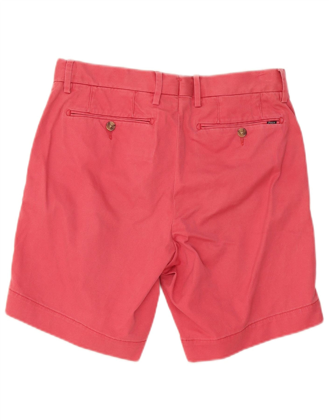 RALPH LAUREN Chino Shorts til mænd W30 Medium Pink Bomuld