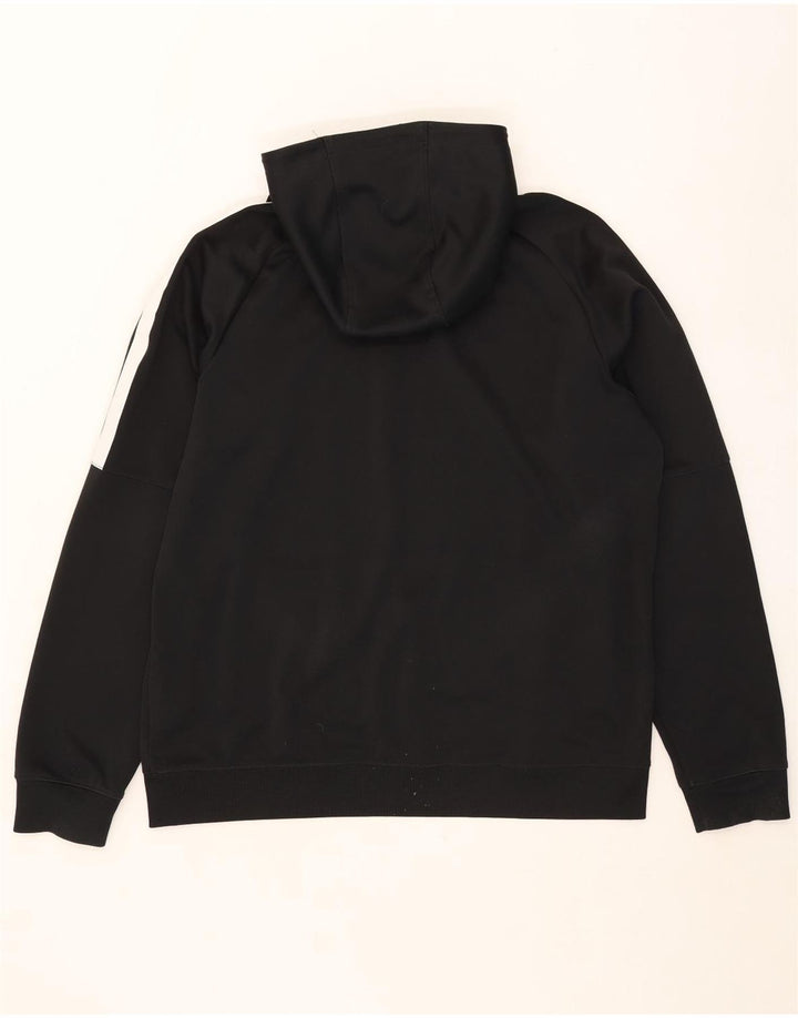 Nike Hættetrøje med lynlås til mænd 2XL Sort Colourblock Polyester