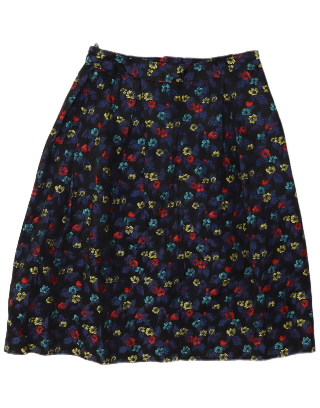 Vintage A-Line nederdel til kvinder W28 Medium Multicolored Floral