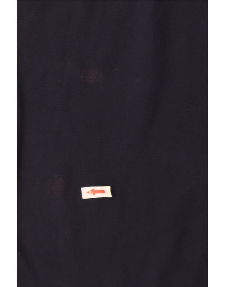 Jack & Jones grafisk sweatshirt til mænd, stor marineblå bomuld