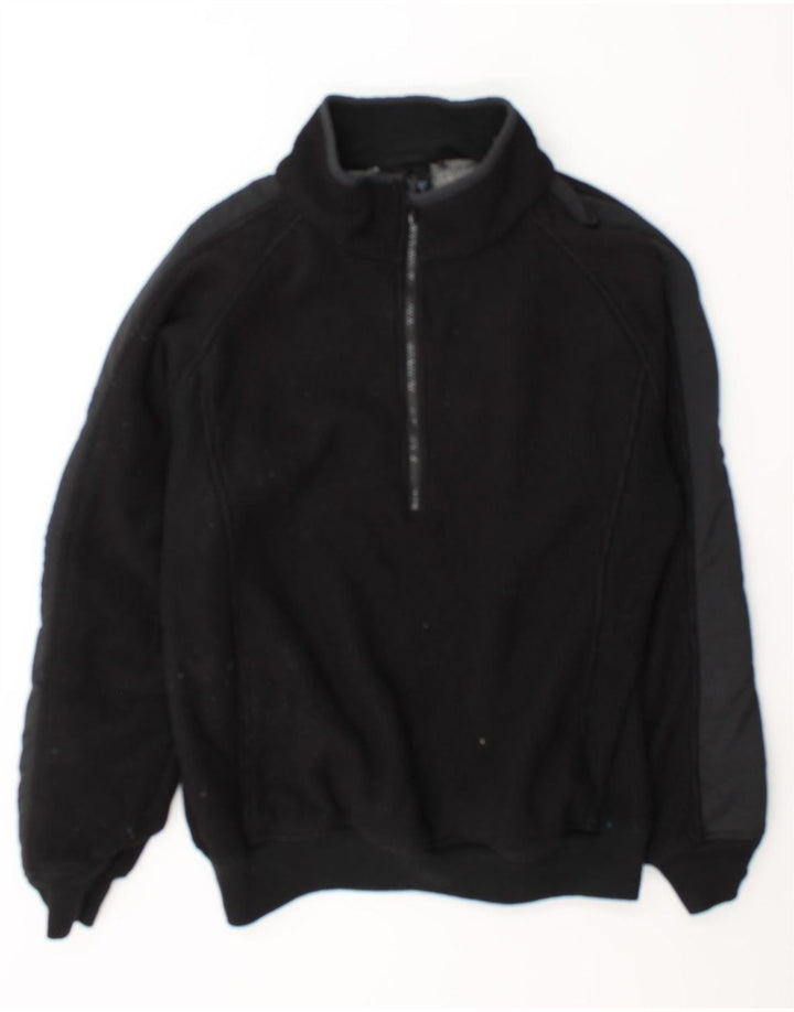 Dickies Fleece Jumper med lynlås til mænd XL Sort Polyester