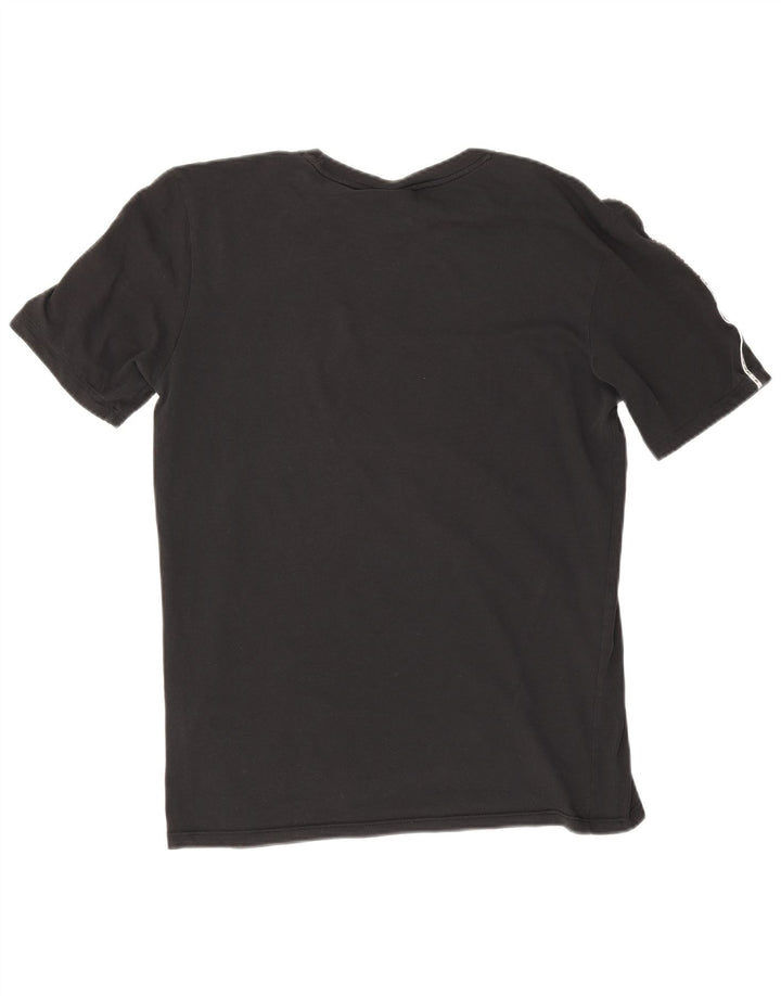 Nike Standard Fit T-shirt top mellem sort bomuld