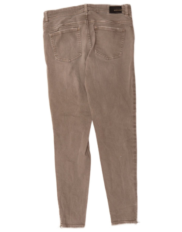 Zara Womens Skinny Jeans EU 38 Small W28 L26 Grey Cotton