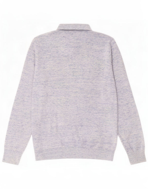 Reiss Polo-halstrøje til mænd Small Blue Flecked Cotton