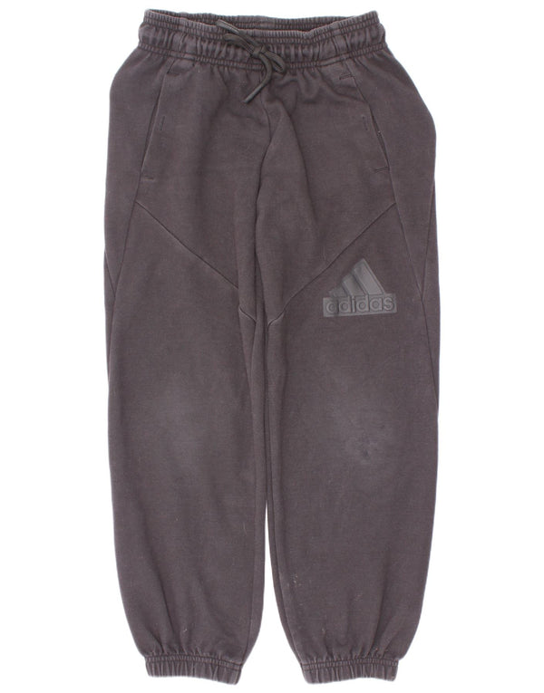 Adidas Boys Grafisk træningsdragt Bukser Joggers 7-8 år Sort