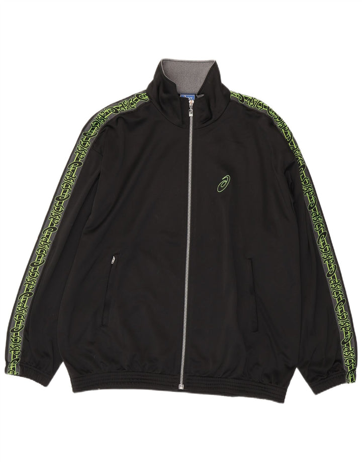 Asics Herre grafisk træningsdragt Topjakke XL Sort