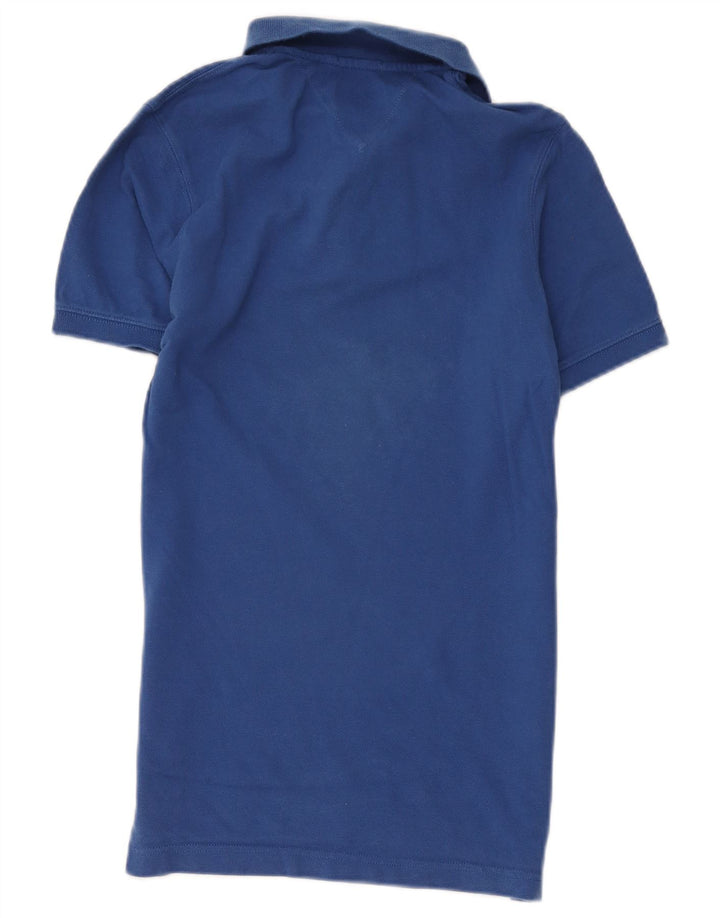 Tommy Hilfiger Herre Polo Shirt Lille Blå Bomuld