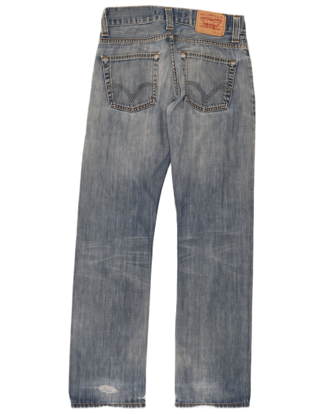 Levi's Herre 506 Straight Jeans med standard pasform W30 L34 Blå