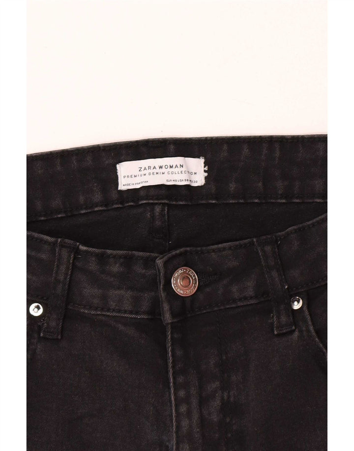 Zara Dame Skinny Jeans EU 40 Medium W30 L27 Sort