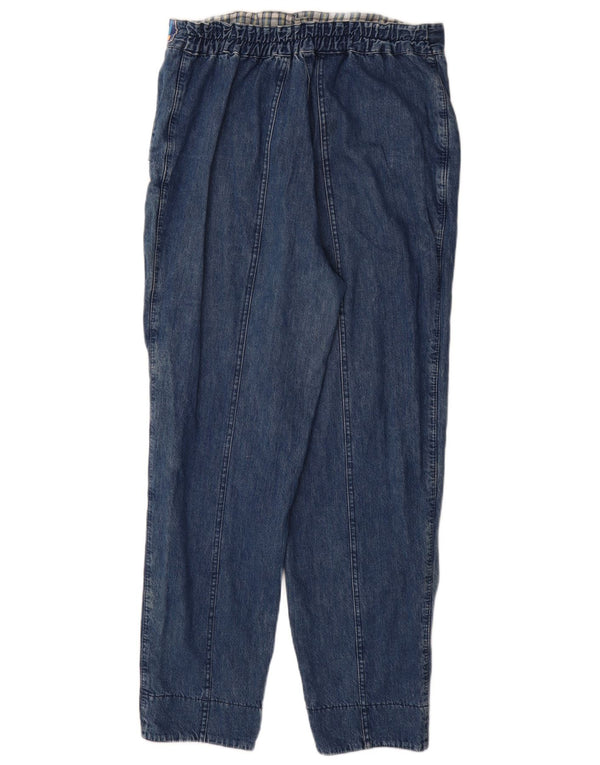 VINTAGE koniske jeans til kvinder Large W34 L30 Blå