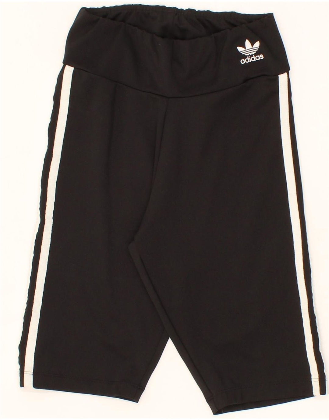 ADIDAS Womens Bermuda Sport Shorts UK 6 XS Black Polyester Vintage Adidas and Second-Hand Adidas from Messina Hembry 