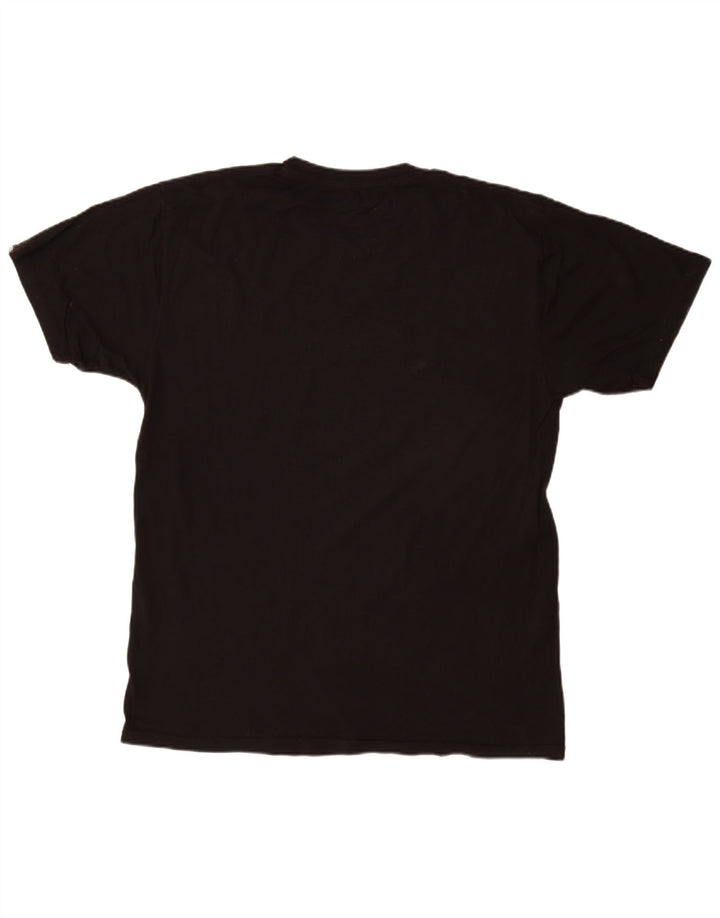 Vans Herre Classic Fit T-Shirt Top Stor Sort Bomuld