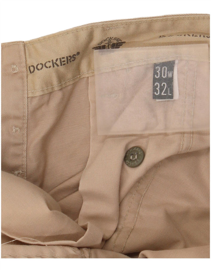 Dockers Straight Chino-bukser til mænd W30 L28 Beige