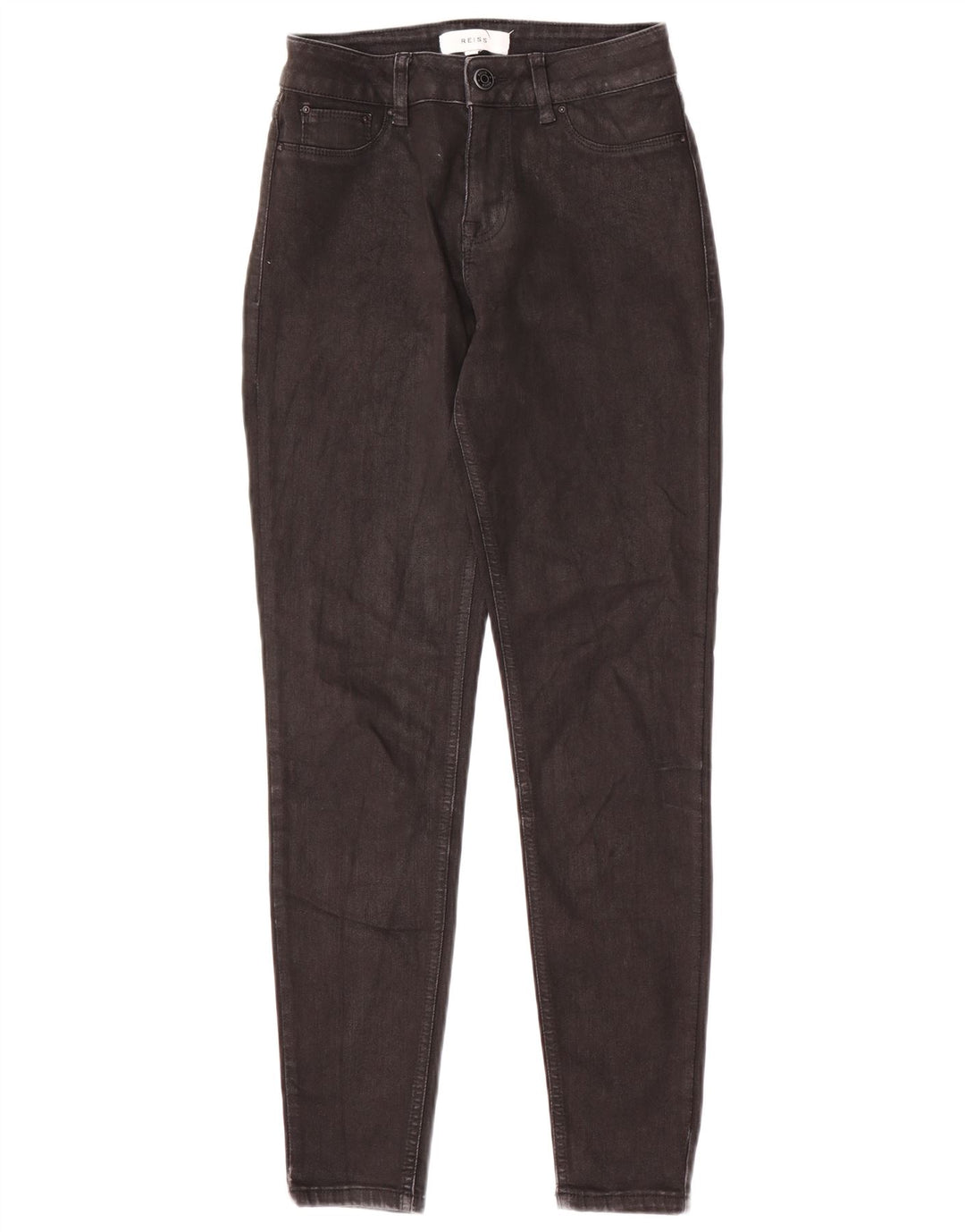 Reiss koniske jeans til kvinder W27 L28 sort bomuld
