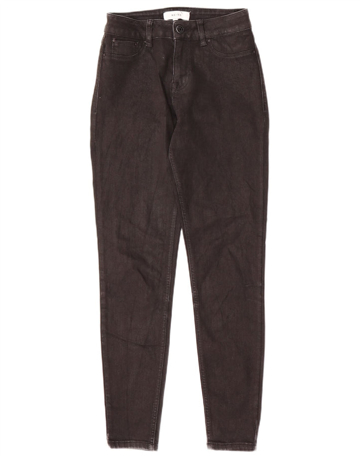 Reiss koniske jeans til kvinder W27 L28 sort bomuld