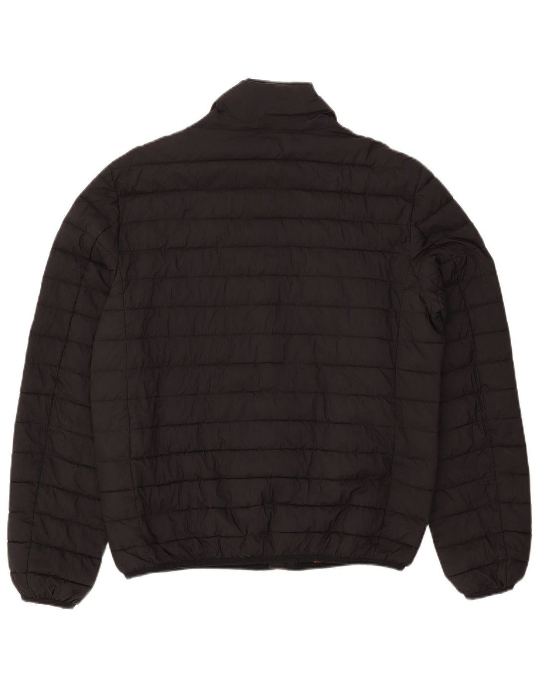 MARLBORO CLASSICS Polstret jakke til mænd UK 40 Stor sort nylon