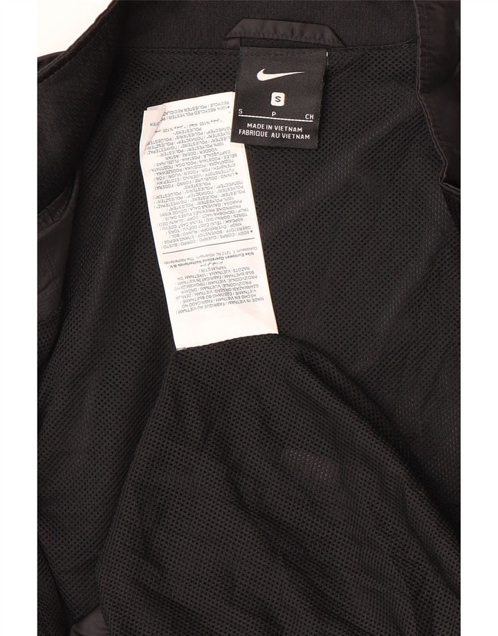 Nike Herre grafisk regnjakke lille sort polyester