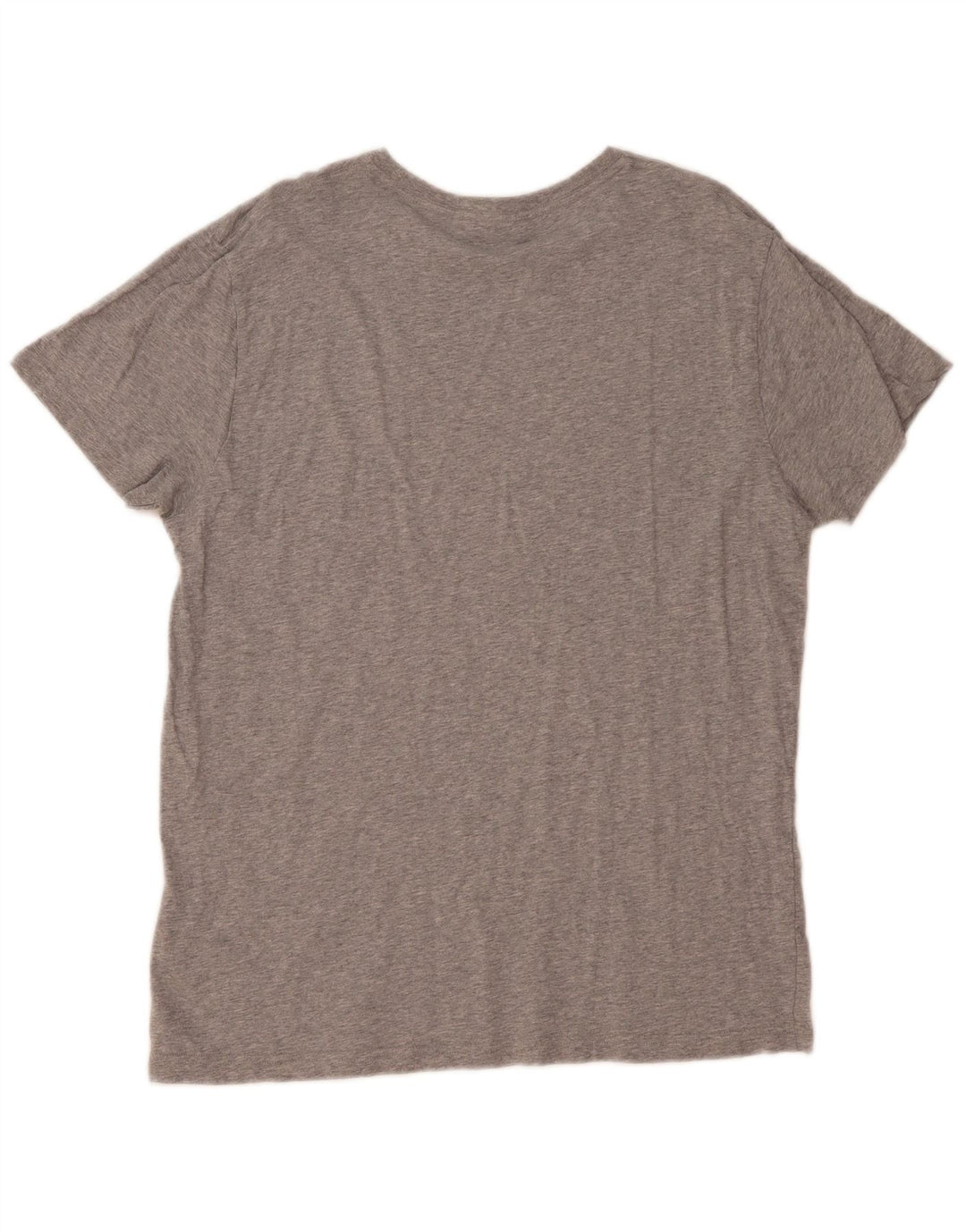 Gant Grafisk T-shirt top til mænd, stor grå bomuld