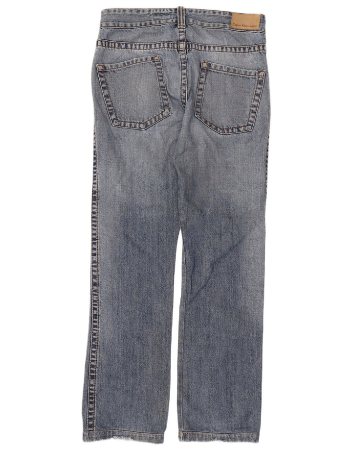 Calvin Klein Lige Jeans til kvinder W32 L31 Blå