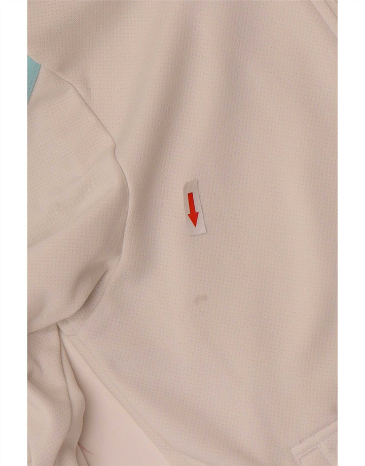 Adidas Dame Hættetrøje Sweater UK 12 Medium White Polyester