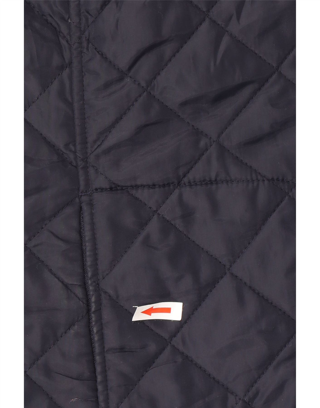 Joules Quiltet jakke til kvinder UK 18 XL Navy Blue Polyester