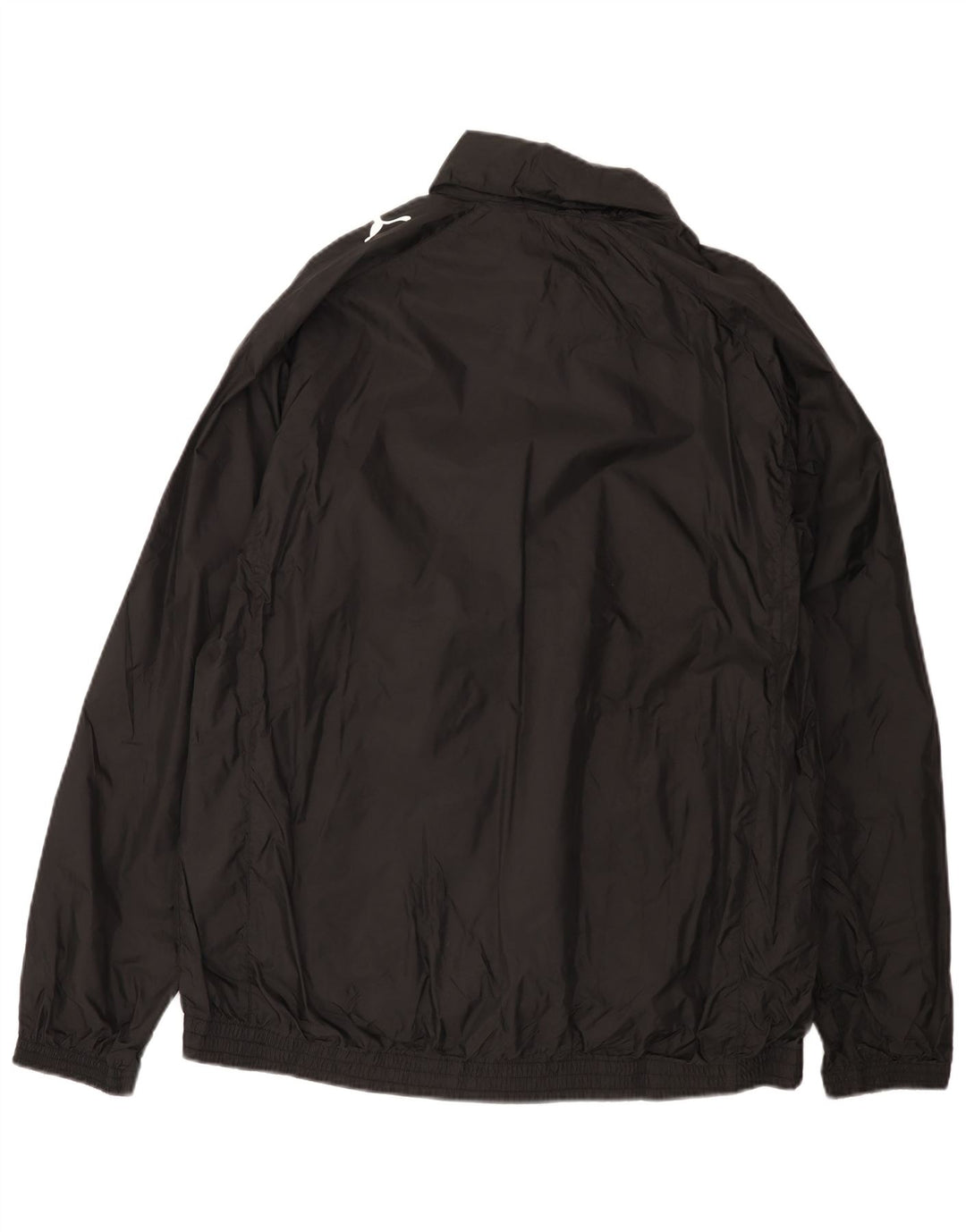 Puma Regnjakke til mænd UK 42 XL Sort Colourblock Nylon