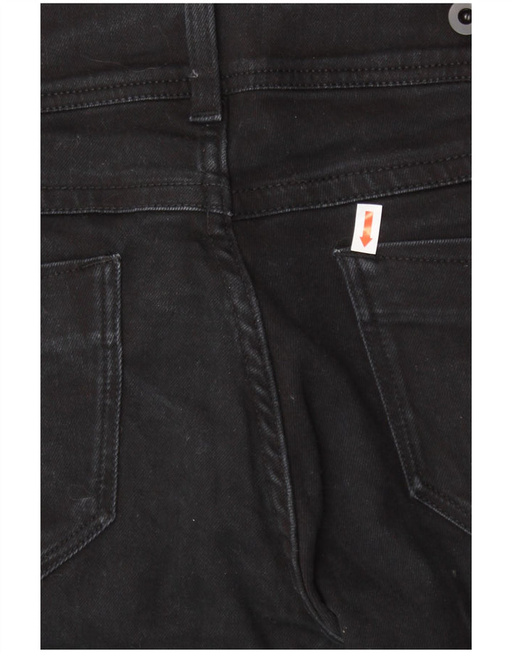 G-STAR Womens Skinny Bootcut Jeans W29 L32 Black Cotton