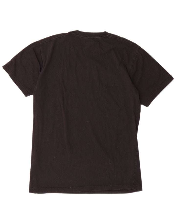 Vans Herre Classic Fit Grafisk T-Shirt Top Medium Sort Bomuld