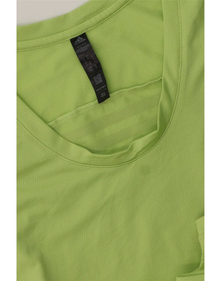 Adidas Herre Aeroready Grafisk Vest Top Medium Grøn