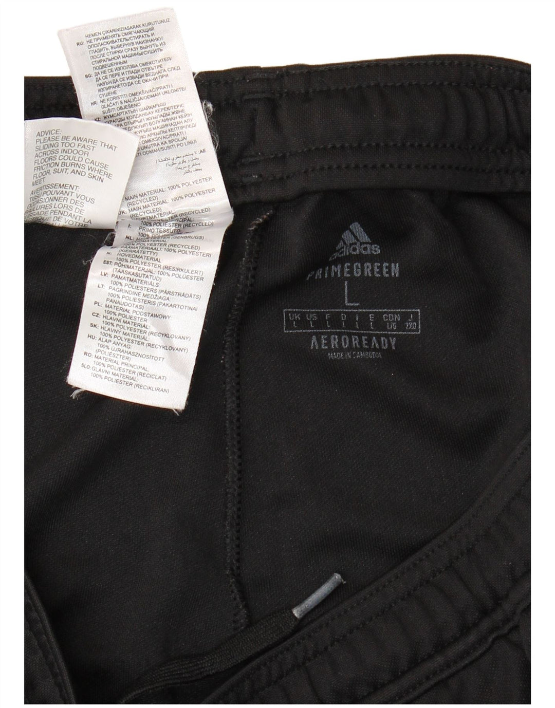Adidas Aeroready træningsdragt bukser til mænd Stor sort polyester