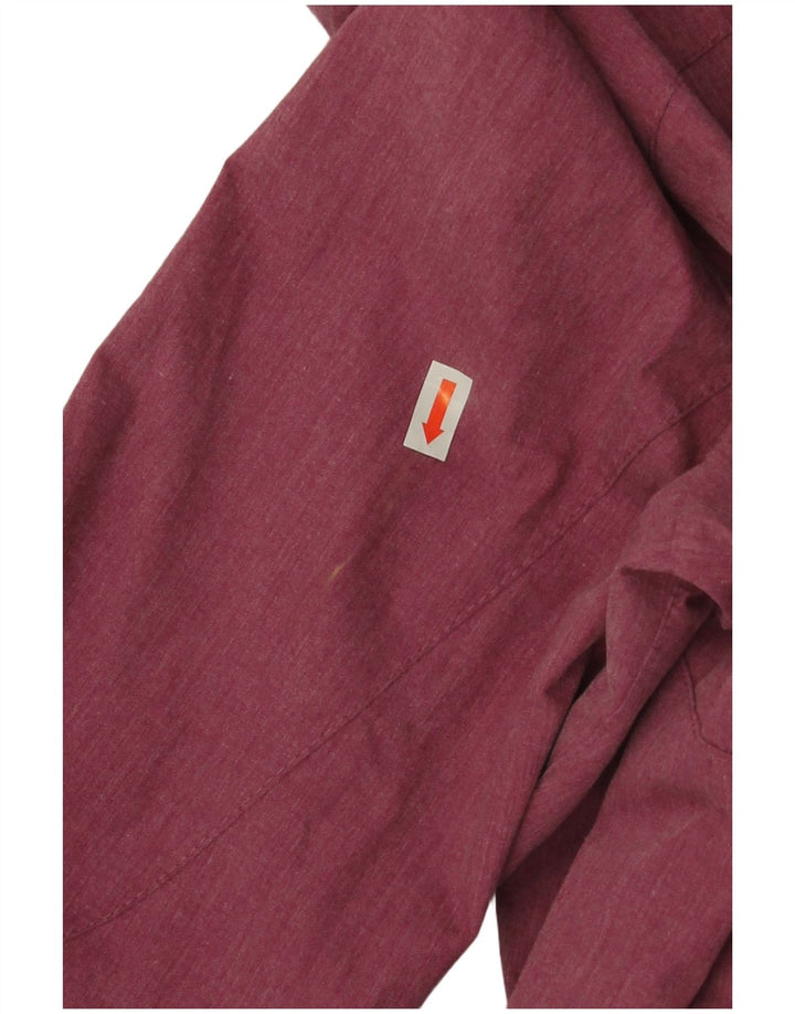 Jack Wolfskin Dame Hættevindjakke UK 10 Small Pink Polyester