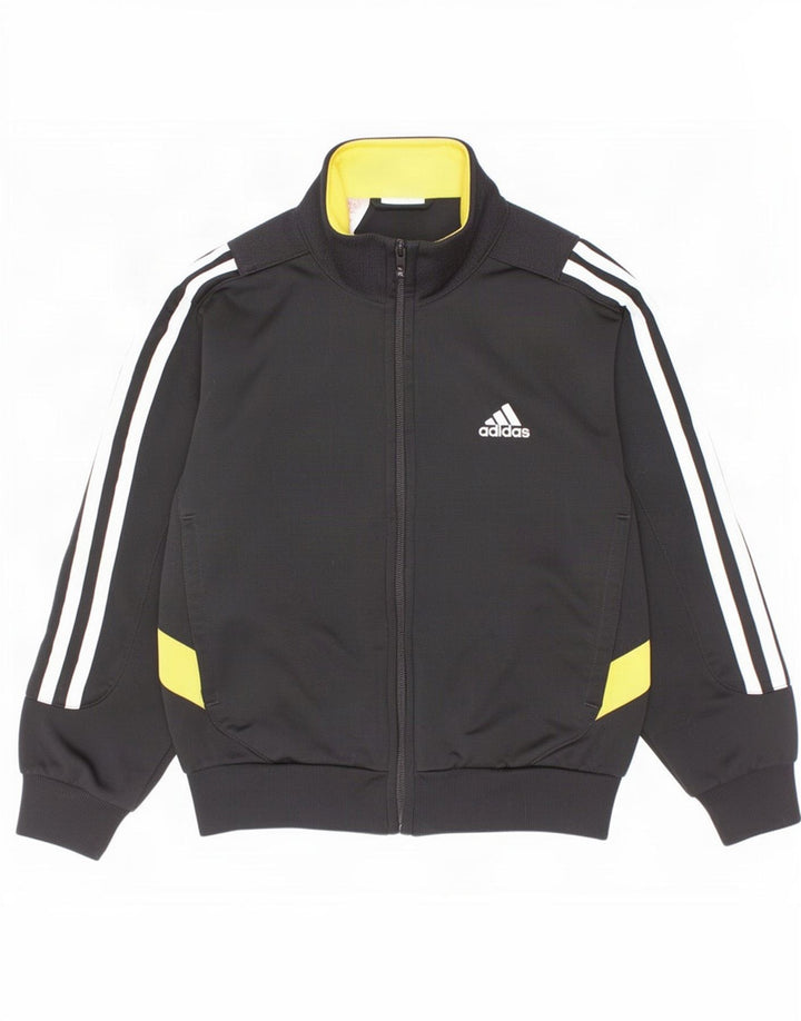 Adidas Træningsdragt Topjakke til drenge 5-6 år Sort Colourblock Polyester