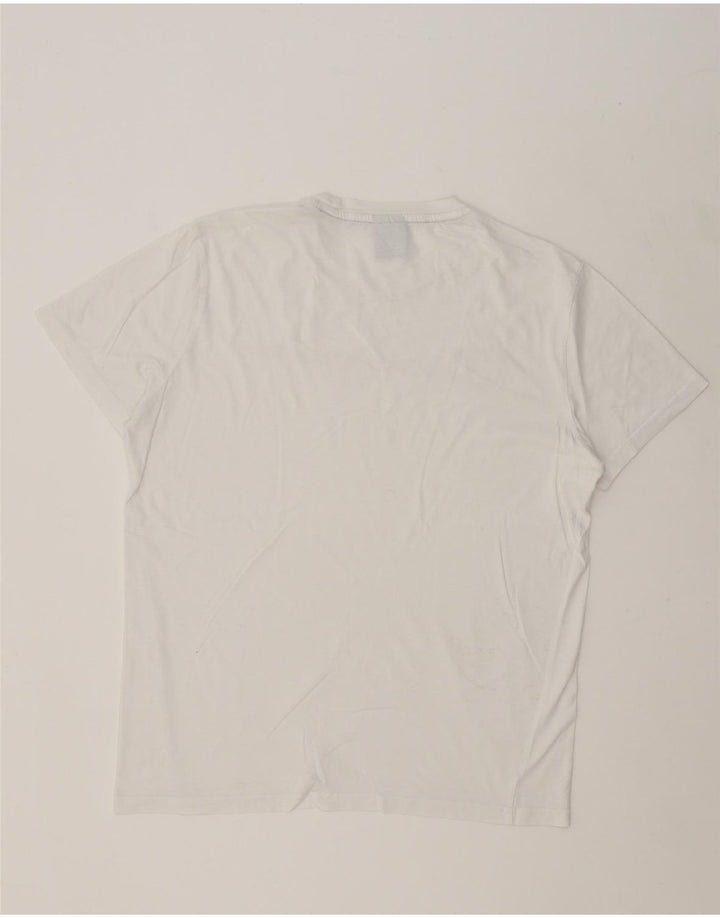 CHAMPION Mens Graphic T-Shirt Top Medium White Vintage Champion and Second-Hand Champion from Messina Hembry 